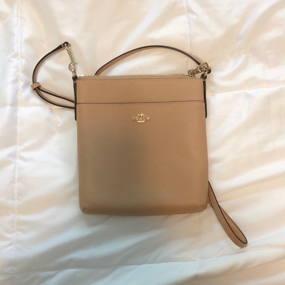 Nude Coach Crossbody